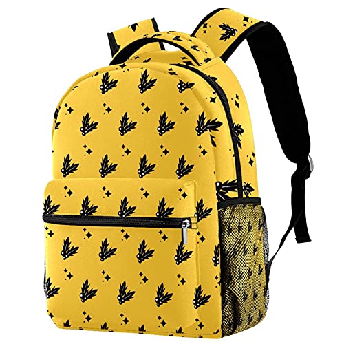 Sac à dos décontracté pour femme haute capacité à multiples rangements style multicolore 8