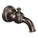 Moen S12104ORB Weymouth Tub Spout with Diverter 1/2-Inch Slip-Fit CC Connection, Oil Rubbed Bronze