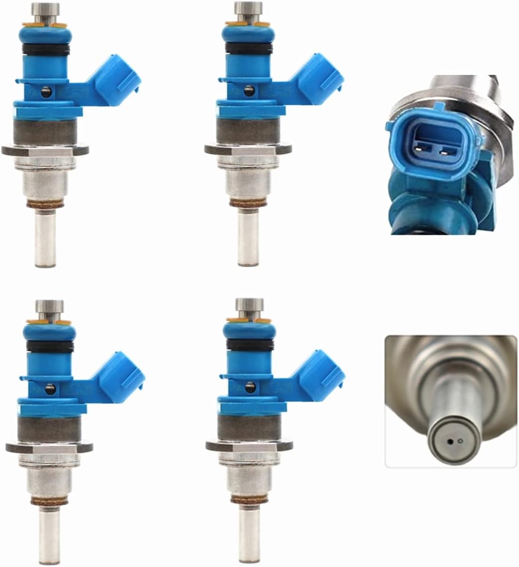 SET Of 4PCS Fuel Injectors L3K9-13-250A E7T20271 2007-2013 Replacement For Mazda Speed 3 6 CX-7 2.3L Turbo