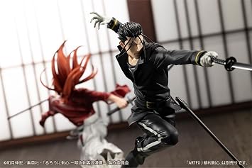 KOTOBUKIYA TV Anime Rurouni Kenshin - Meiji Swordsman Romantic Story ARTFX J Saito Hajime 1/8 Scale PVC Pre-Painted Complete Figure