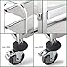 CURTA Stainless Steel Serving Trolley, 38