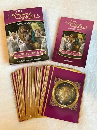 The Romance Angels Oracle | Tarot Oracle Deck with 44 Cards | Traditional Standard Tarot Oracle Deck for Fortune Telling and Divination(Romance Angels)