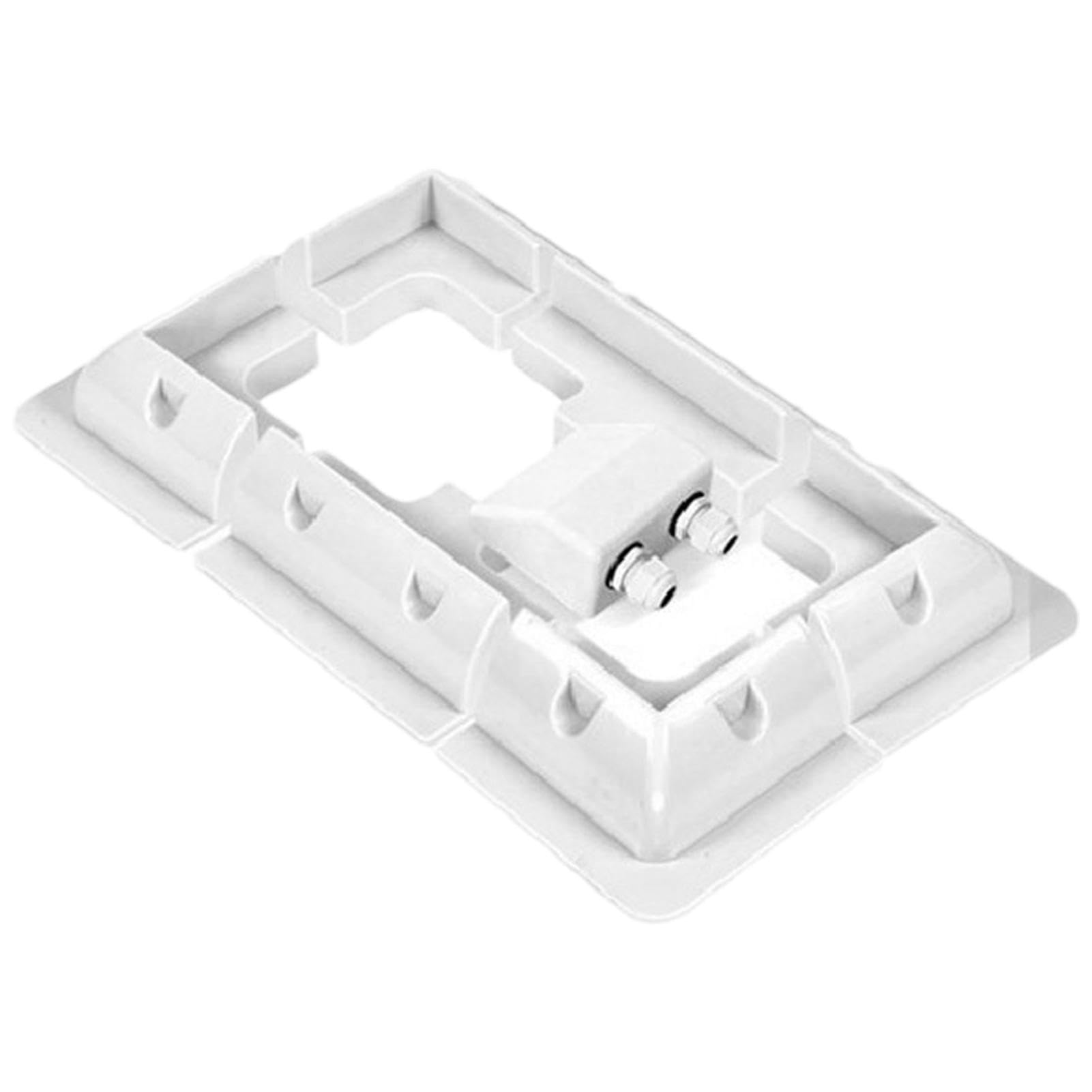 Staffe di montaggio ,Montaggio del pannello solare | Kit di supporto | per capannone senza trapani | Kit di montaggio solare, staffe , kit di supporto angolare, resistente ai raggi UV,