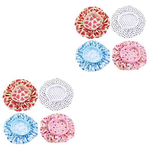 Bonnet de nuit élastique en satin pour enfant | Lot de 8 coloris Mipcase