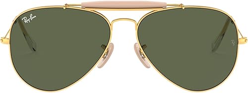 Miniatura 12 de Ray-Ban Rb3029 Outdoorsman Ii Aviator Gafas de sol Oro/G-15 Verde
