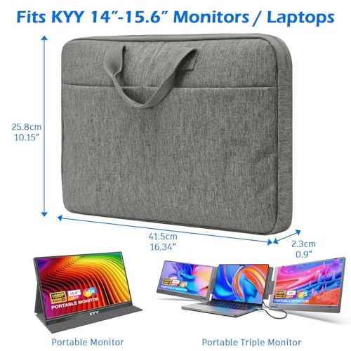 Image of KYY Windows Only 15.6 Inch Screen Extender (X90E) and Travel Bag