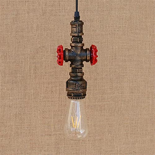 Suspension de lampe à eau E27 luminaire loft industriel rétro