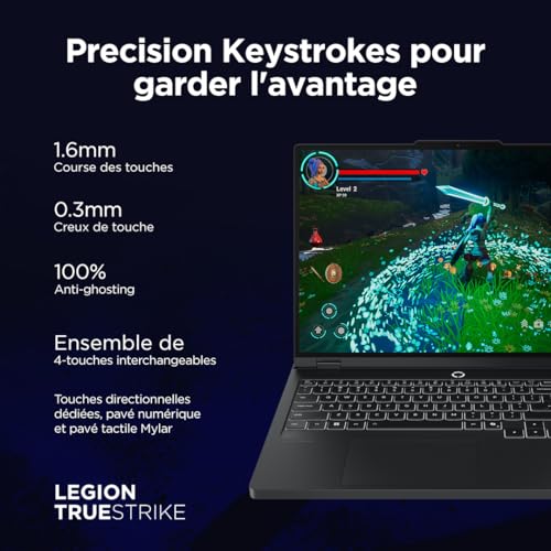 Lenovo Legion Pro 5 16IAX10H PC portable gaming 16 OLED WQXGA 165Hz - photo 4
