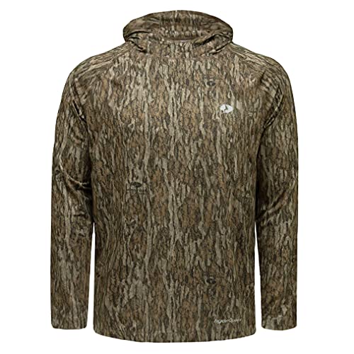 Mossy Oak Men's Camo Hoodie Lightweight Hunting Shirts
