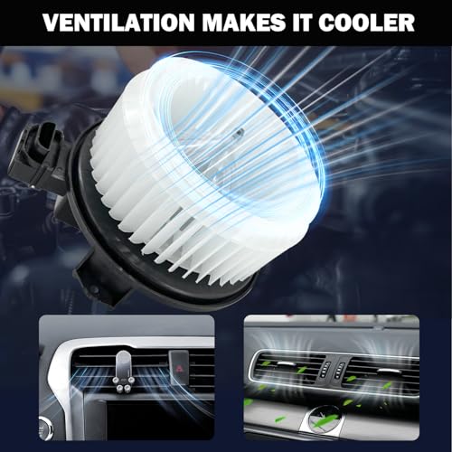 Image of 700289 AC Heater Blower Motor Fan Assembly Fit for Mazda cx-9 2007-2015,for Ram ProMaster 1500 2014-2024, Pro Master 2500 2014-2024, ProMaster 3500 2014-2024, TD1161B10