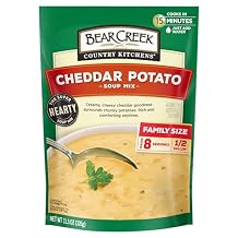 Bear Creek Soup Mix, Cheddar Potato, 11.5 Ounce Pack of 6