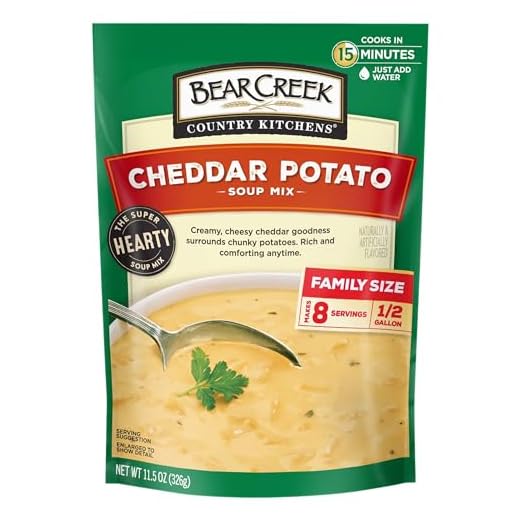 Bear Creek Soup Mixes, Cheddar Potato, 8.4 Ounce