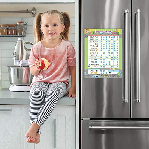 Tabela de recompensas para crianças, 11in x 14.5in Green