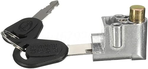 Miniatura 6 de Tookie Cerradura antirrobo portátil, plata, cilindro de bloqueo de 0.591 in, 2.47 oz