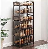 Estilo elegante: Diseñado con una apariencia urbana con estilo, este zapato agrega colores a tu pasillo; Le permite organizar fácilmente sus zapatos en la sala de estar, el baño y puerta.