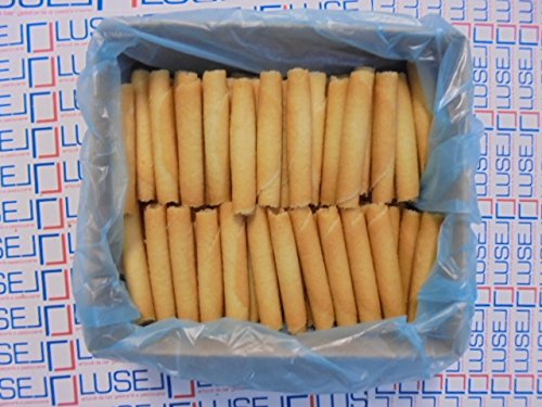 GR 1000 CANNOLO CIALDA PER GELATO E DESSERT PZ 200 WAFER ICE CREAM WAFFLE PER GELATI DOLCI CIGARETTES