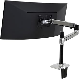 LX Desk Mount Monitor Arm Long Pole