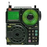 Retekess TR112 Shortwave Radios Receiver, AIR VHF AM FM SW WB Multiband Radio Receiver, 1600mAh Battery Radio with Bluetooth, APP Control, 6 EQ Modes, SOS