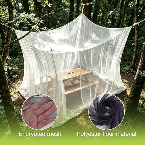 Moustiquaire extérieur 3x3m pour stopper les insectes sous la pergola du jardin - 6
