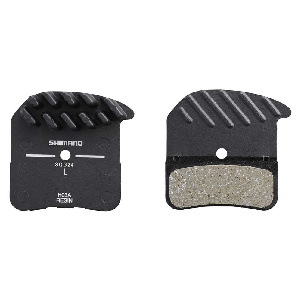 Shimano H01A Saint Resin Disc Brake Pads with Cooling Fins