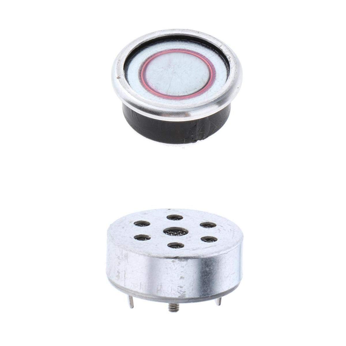 SECRET DESIRE 2pcs Professional Single-Point Microphone Cartridge Head Parts Silver-picture-19