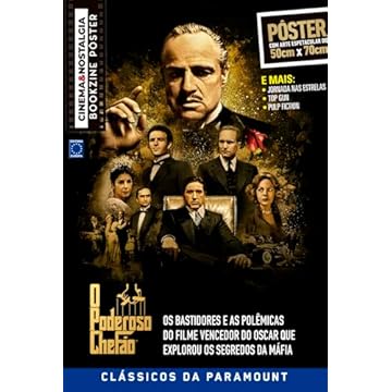 Capa do livro Superpôster Cinema e Nostalgia - O Poderoso Chefão (Versão lisa, sem dobras, enviada em tubo protetor)