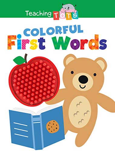 Image of Colorful First Words - Silicone Touch and Feel Board Book - Sensory Board Book
