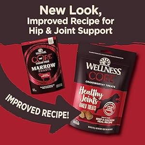 Wellness-CORE-Healthy-Joints-Crunchy-Dog-Treats-Grain-Free-8-Ounce-Bag - Cucciolini Doodles Wellness-CORE-Healthy-Joints-Crunchy-Dog-Treats-Grain-Free-8-Ounce-Bag