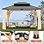 11’x13’ Outdoor Wooden Gazebo - Outdoor Patio Gazebo with Galvanized Steel Double Roof, Cedar Wooden Frame Pavilion with Netting and Curtains, Pergolas for Garden, Lawn, Poolside, Backyard Deck