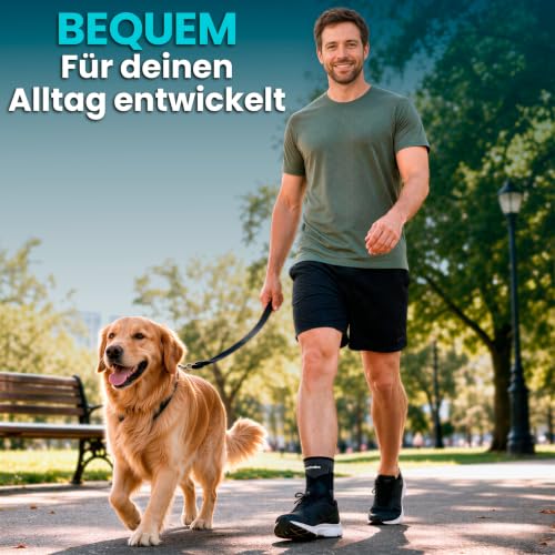 NativoDex Sprunggelenkbandage, Knöchelbandage, Fußbandage für Achillessehne – Ansicht 5