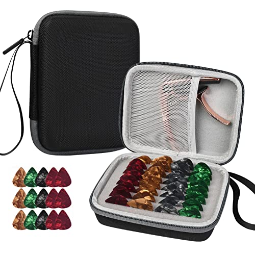 Boîte de Rangement pour médiators de Guitare Sac de Grande capacité médiators Cordes Capos Accessoires de Guitare étui… - Les Beatles, Paul McCartney, John Lennon, RIngo Starr, George Harrison Boîte de Rangement pour médiators de Guitare Sac de Grande capacité médiators Cordes Capos Accessoires de Guitare étui… – Image 8