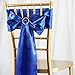 Tiger Chef 12-Pack Royal Blue 12 x 108 inches Long Satin Table Runner for Wedding, Table Runners fit Rectangle and Round Table Decorations for Birthday Parties, Banquets, Graduations, Engagements