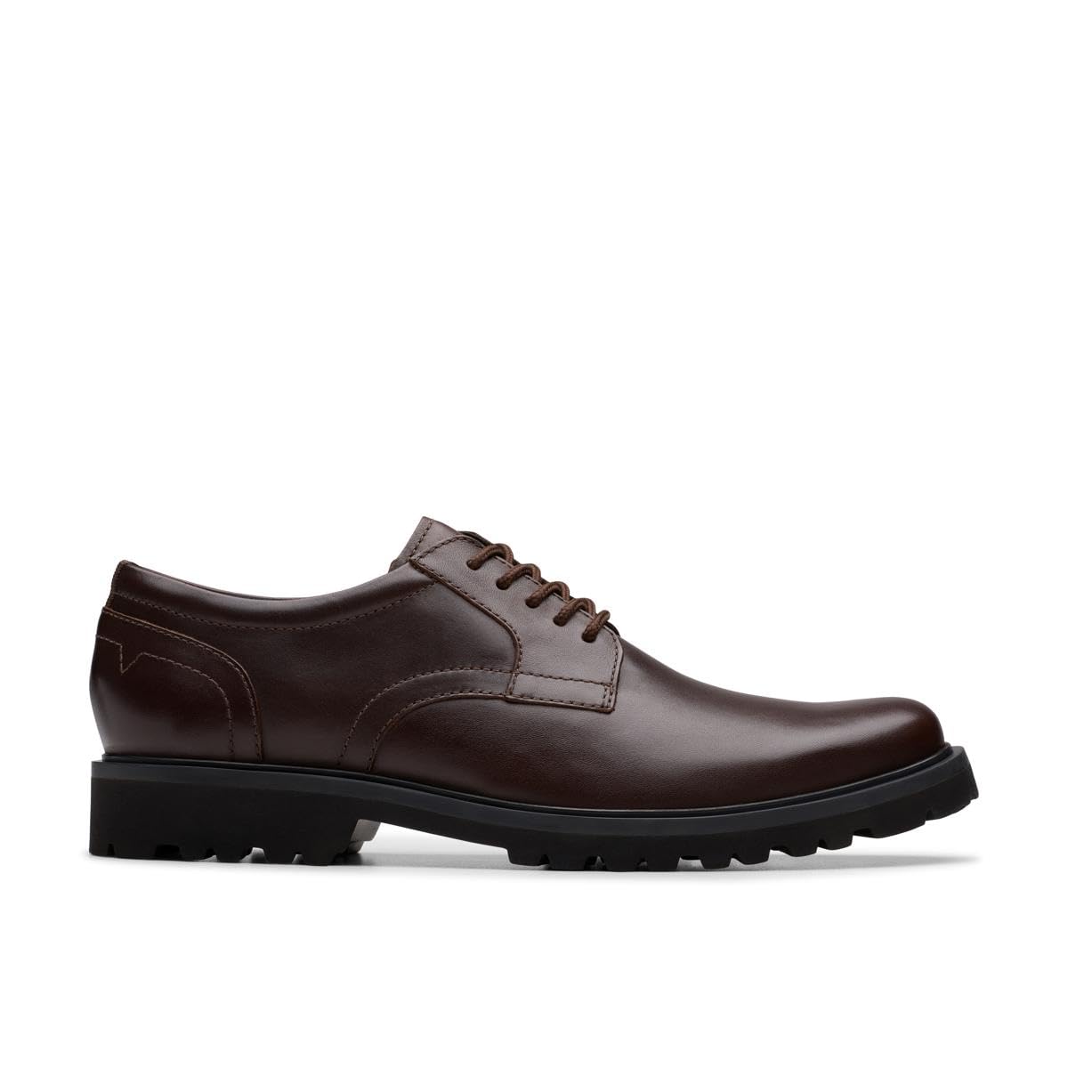 Clarks Berwick Lace Mens Brown Leather, 6.5