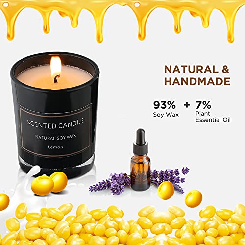 Fancan JC002 Home Scented Candles, 8 Pack Aromatherapy Jar Candles Smoke-Free Strong Fragrance Long Lasting thumb #1