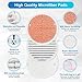 KEEPOW Replacement Circular Microfiber Mop Pads for Bissell 2039 - Quick Drying and Spot Cleaning