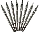 APDTY 104226 Glow Plug Set Of 8 For Ford 7.3L Diesel F250 F350 F450 F4TZ12A342BA