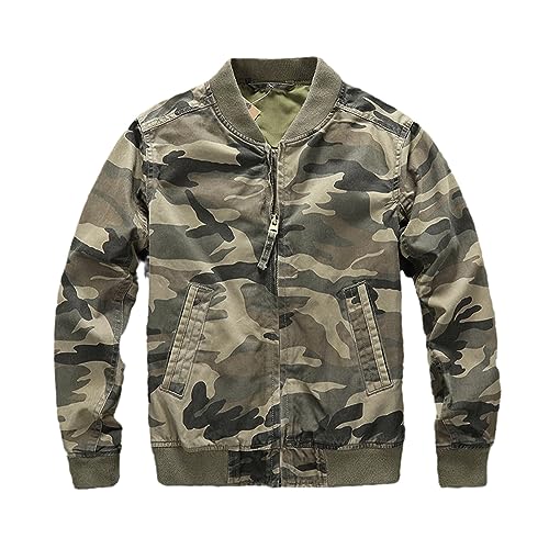 Manteaux de pilote lavés blouson aviateur confortable contre le vent