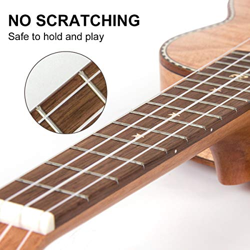 Ukulélé Ukelele Pour Débutant Kit Type Classique Tiger Flame Okoumé Corps De Kmise (21inch) - Les Beatles, Paul McCartney, John Lennon, RIngo Starr, George Harrison Ukulélé Ukelele Pour Débutant Kit Type Classique Tiger Flame Okoumé Corps De Kmise (21inch) – Image 5