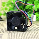CAQL 40x40x20mm 12V 0.18A 3-Pin Server Cooling Fan, 1.57'L x 1.57'W x 0.79'H, 45dB Noise Level, Compatible with Dell XT800 PowerConnect 6224/6248, Delta EFB0412VHD R00