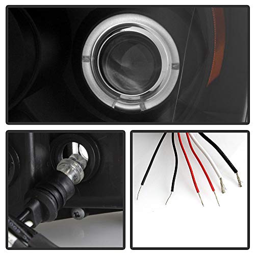ACANII LED Halo Projector Headlights for 2006-2009 Dodge Ram - Image 4