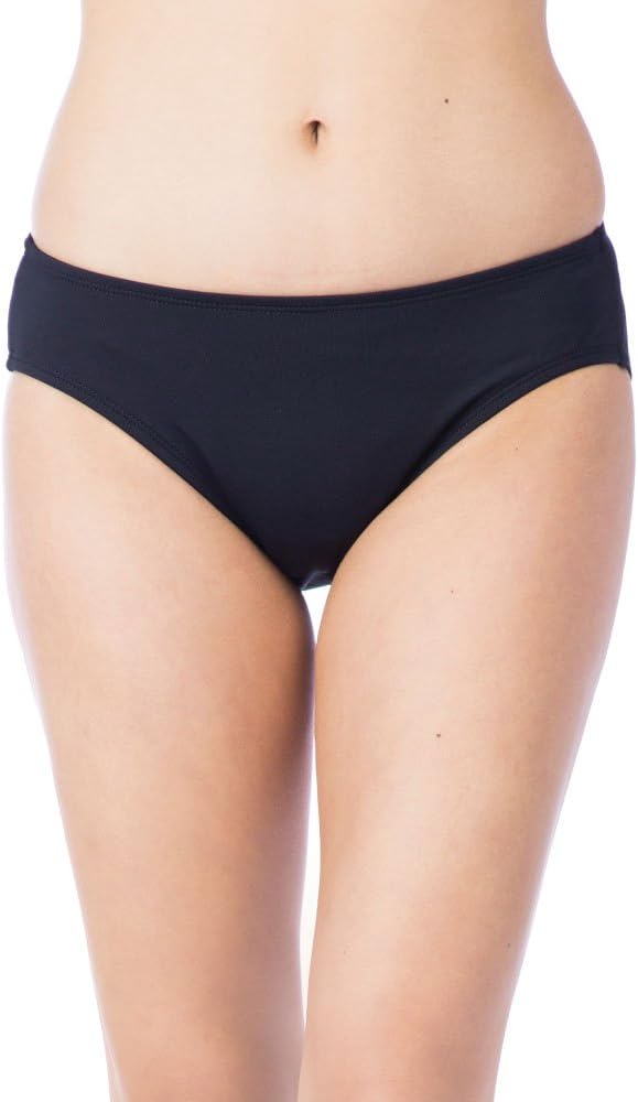 Chaps Women's Hipster Bikini Swimsuit Bottom