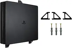 Suporte Playstation 4 Ps4 Slim Na Parede
