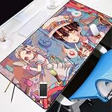 ◆ [superficie tratada-Heat] Excelente estabilidad, se puede lograr el control de puntería precisa, la superficie suave y sedosa tiene una textura suave, usando microfibra tejida diseño del material, superficie lisa puede conseguir un movimiento más preciso del ratón.Mantener una gran velocidad y control en el trabajo o el juego