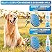 BluePet Weiche Badebürste Gummistriegel Für Kurzhaar Hunde & Katzen mit Massageeffekt I Entfernt loses Deckhaar, Staub & Schmutz I Idealer Badestriegel zum Einmassieren von Hundeshampoo