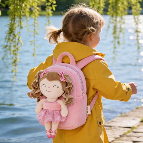 Image of Gloveleya Kids Backpack - Pink 9 inches