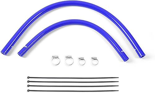 Mishimoto MMHOSE-XJ6-92BL - Kit de manguera de calentador de silicona, compatible con Jeep Cherokee XJ 4.0L, color azul