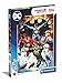 Clementoni Supercolor Comics-104 pezzi-Made in Italy, bambini 6 anni, cartoni animati, Dc Comics, puzzle supereroi, Multicolore, Medium, 25723