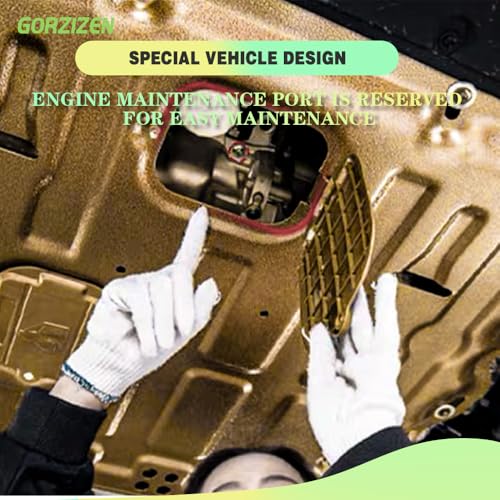 Image of Aluminum-Magnesium Alloy Engine Splash Shield Fit for Hyundai Sonata 2020 2021 2022 2023 Heavy Duty Front Skid Plate for Radiator, Engine & Transmission w /Screw Hardware,Service Holes & Vent Design