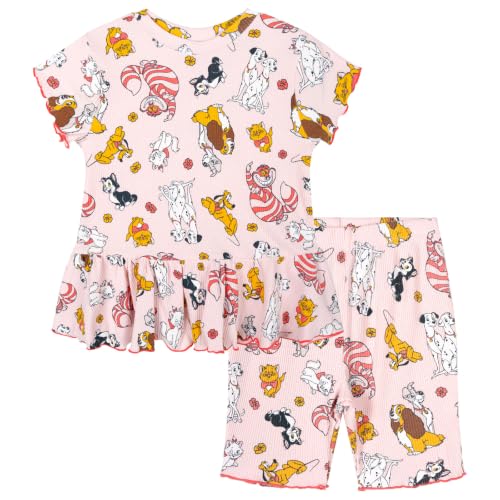 Image of Disney Girls' 2-Piece Tee and Shorts Set for Baby & Kids