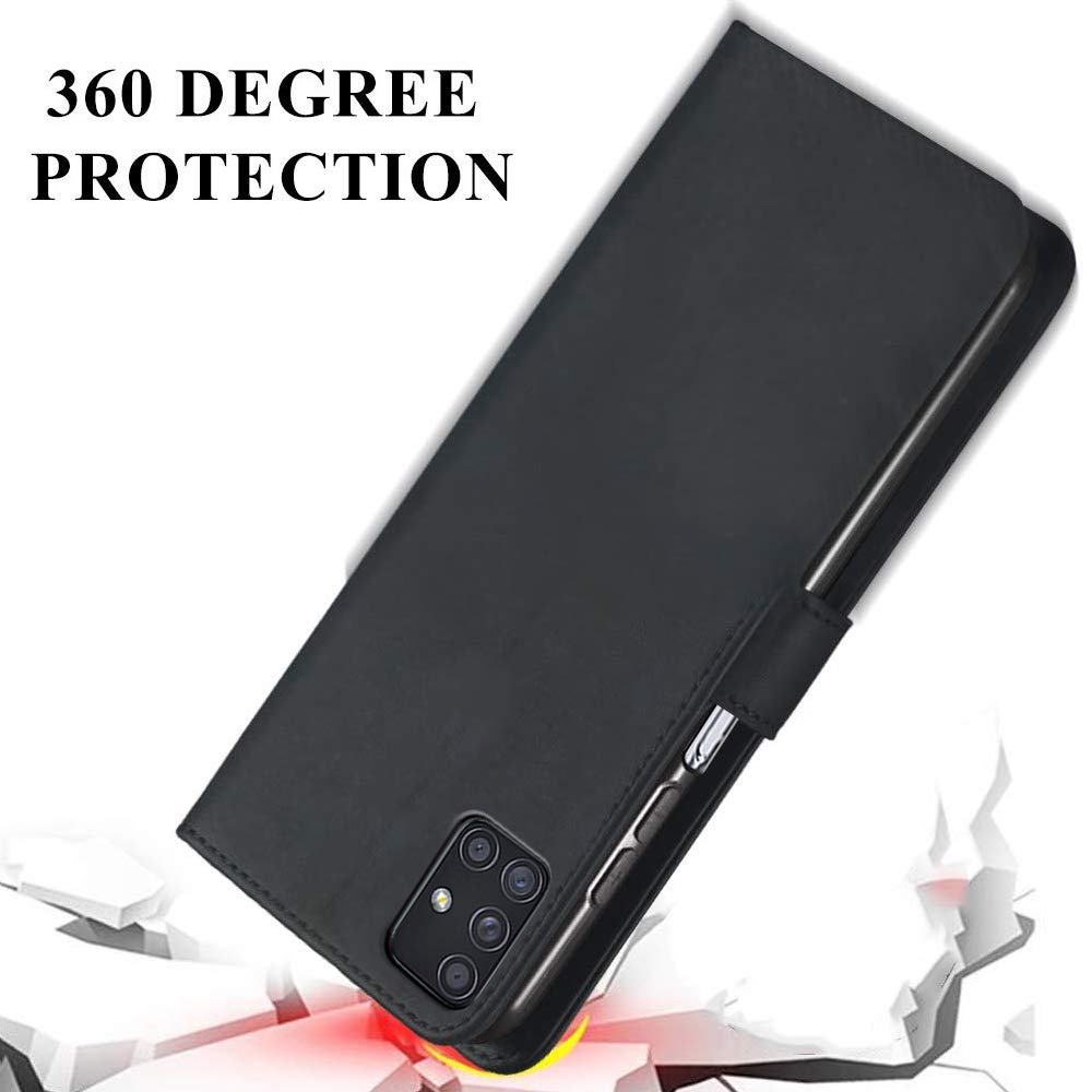 Samsung Galaxy M51 Flip Cover - Faux Leather -7